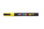 Marķieris ūdens bāzes UNI Posca PC-3M dzeltens (2)