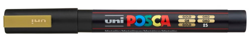 Marķieris ūdens bāzes UNI Posca PC-3M zelta (25)