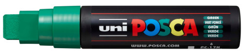 Marķieris ūdens bāzes UNI Posca PC-17K zaļš (6)