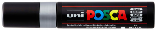 Marķieris ūdens bāzes UNI Posca PC-17K sudraba (26)