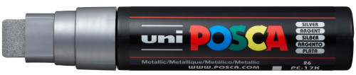 Marķieris ūdens bāzes UNI Posca PC-17K sudraba (26)