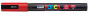 Marķieris ūdens bāzes UNI Posca PC-3M sarkans (15)