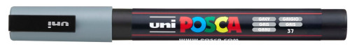 Marķieris ūdens bāzes UNI Posca PC-3M pelēks (37)