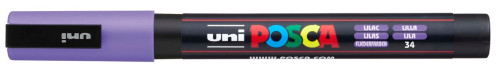 Marķieris ūdens bāzes UNI Posca PC-3M lillā (34)