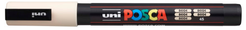 Marķieris ūdens bāzes UNI Posca PC-3M bēša (45)