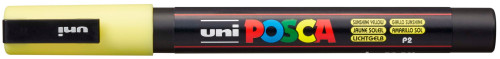 Marķieris ūdens bāzes UNI Posca PC-3M pasteļdzeltens (P2)
