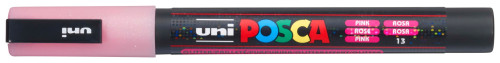 Marķieris ūdens bāzes UNI Posca PC-3ML glitter rozā (13)
