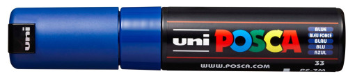 Marķieris ūdens bāzes UNI Posca PC-7M zils (33)