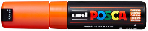 Marķieris ūdens bāzes UNI Posca PC-7M oranžs (4)