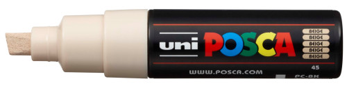 Marķieris ūdens bāzes UNI Posca PC-8K bēša (45)