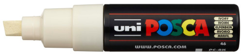 Marķieris ūdens bāzes UNI Posca PC-8K ziloņkaula (46)