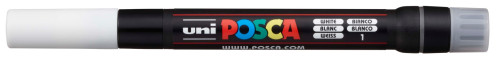 Marķieris ūdens bāzes UNI Posca PCF-350 balts (1)