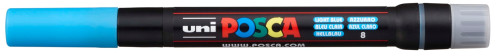 Marķieris ūdens bāzes UNI Posca PCF-350 gaiši zils (8)