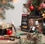 Marķieru-krītu UNI Chalk PWE-5M komplekts N01 "Christmas Tradicional" 4 krāsas