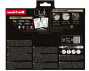 Marķieru-krītu UNI Chalk PWE-5M komplekts N01 "Christmas Tradicional" 4 krāsas