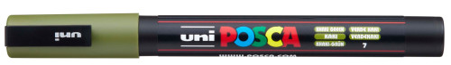 Marķieris ūdens bāzes UNI Posca PC-3M haki (7)