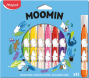 Flomāsteri MAPED Jumbo "Moomin" 12 krāsas, kartona blisterī