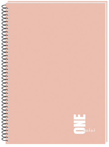 Koledžbloks INTERDRUK A4 80lp # mīksts vāks One Color