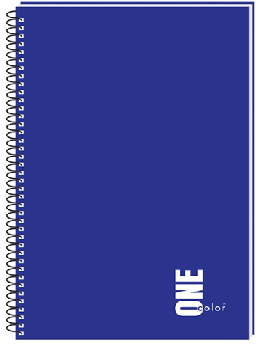 Koledžbloks INTERDRUK A4 80lp # mīksts vāks One Color