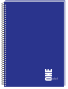 Koledžbloks INTERDRUK A4 80lp # mīksts vāks One Color