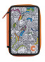 Penālis CARIOCA 3-daļīgs ar piederumiem Color, oranžs 42912