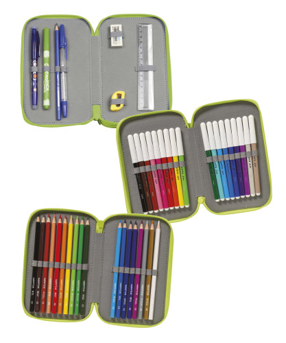 Penālis CARIOCA 3-daļīgs ar piederumiem Color, oranžs 42912