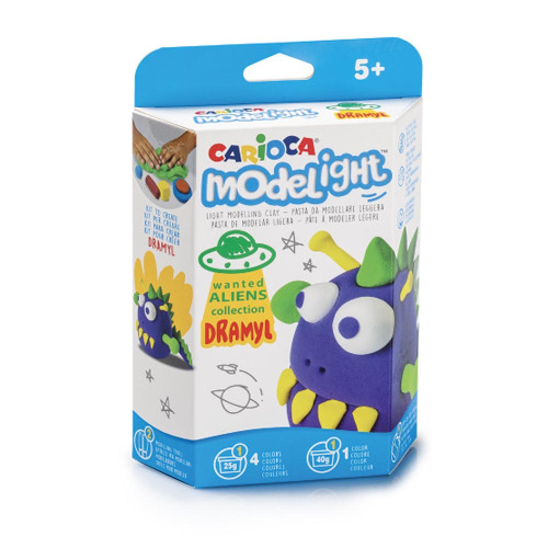 Modelēšanas mīkla CARIOCA  Aliens "Dramyl" 140g