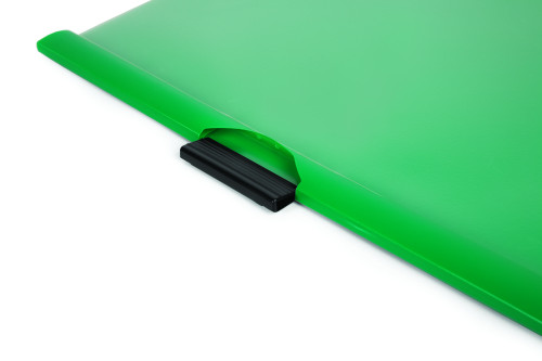 Mape HFP 602 Clip-it, plastikāta klipse A4 sarkana !