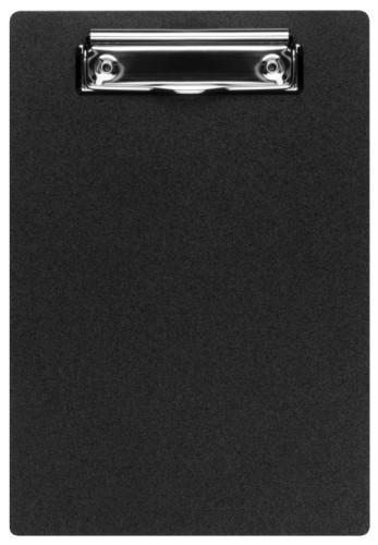 Planšete ar piespiedēju ECONOmix 16*22,8cm 1mm, melna 30157