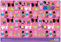 Galda nosegs PP 385*270mm 500µm, Funny Cats 69001-05