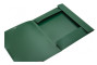Kārba ar gumiju EKONOmix A4 PP 700µm 40mm "dimants" zaļa 31402-04