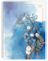 Koledžbloks INTERDRUK A5 100lp # mīksts vāks, Metallic satin