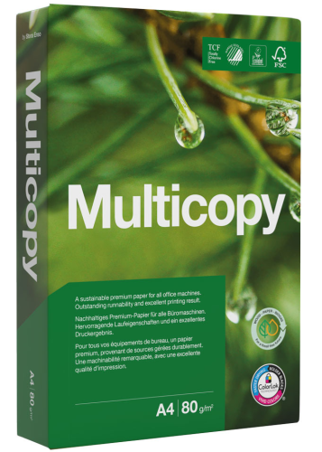 Papīrs MULTI COPY 80g 500lp A4