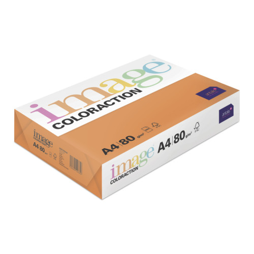 Papīrs IMAGE COLOR 80g A4 500lp Amsterdam tumši oranžs