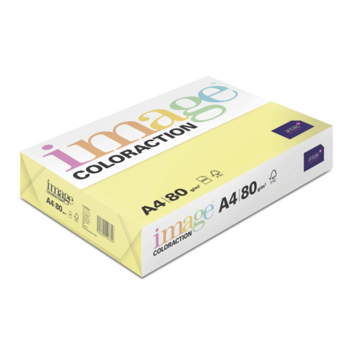 Papīrs IMAGO COLOR 80g A4 500lp Florida gaiši dzeltens