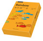 Papīrs RAINBOW 120g/m2 A4 250lp. oranžs Nr.24