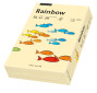 Papīrs RAINBOW 160g/m2 A4 250lp krēma dzeltens Nr.06