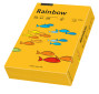 Papīrs RAINBOW 160g/m2 A4 250lp gaiši oranžs Nr.22