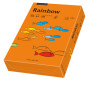 Papīrs RAINBOW 160g/m2 A4 250lp intensīvi oranžs Nr.26