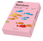 Papīrs RAINBOW 160g/m2 A4 250lp rozā Nr.55