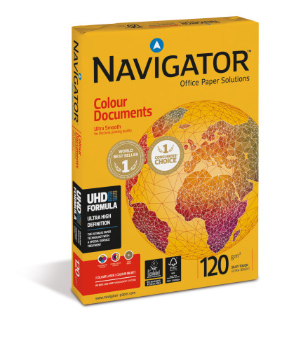 Papīrs NAVIGATOR Colour Documents A4 120g/m2 250lp