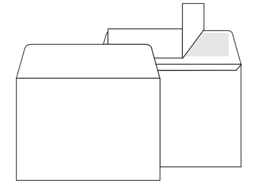 Aploksne BONG C5 162*229mm 80g/m2 ar silikona lenti
