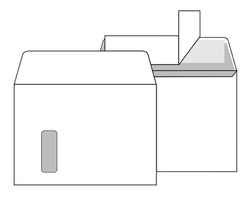 Aploksne BONG E4 220*312mm 80g/m2 ar silikona lenti