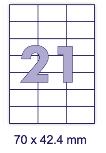 Uzlīmes FORPUS 70*42.4mm 100lp