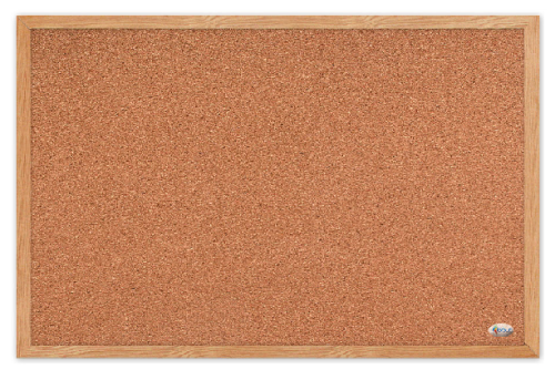 Korķa tāfele FORPUS 60*45cm, koka ramis