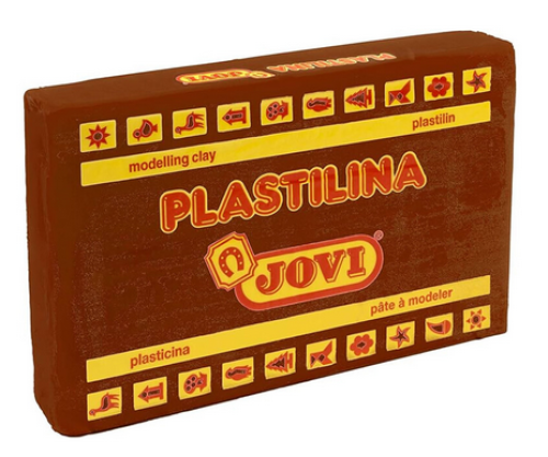 Plastilīns JOVI Basic 350gr. brūns