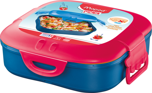 Pusdienu kastīte MAPED Picnik Concept 1 nodalijums 740ml rozā