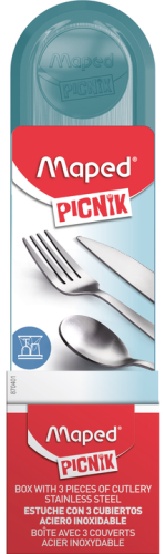 Galda piederumu komplekts MAPED Picnik Adult / zaļš !