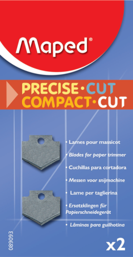 Asmeņi papīra griezējam Compact MAPED 2 gab.