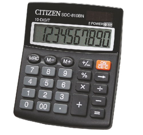 Kalkulators CITIZEN SDC-810NR